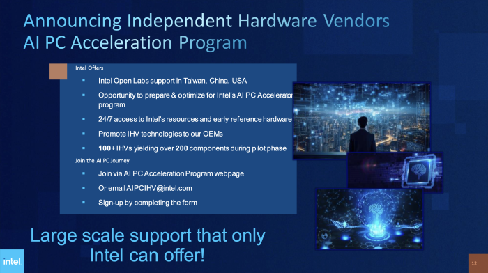 Intel unterstützt Entwickler auch vor Ort an mehreren Standorten.(Quelle: Intel)